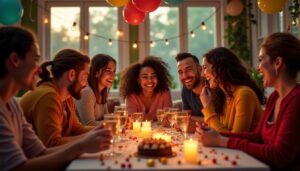 Idées de jeux ludiques pour dynamiser une fête d'anniversaire entre adultes