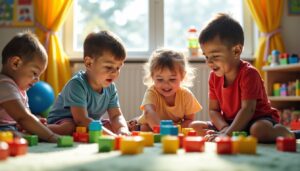 Les jeux collectifs en maternelle : un levier essentiel pour favoriser le développement social des tout-petits
