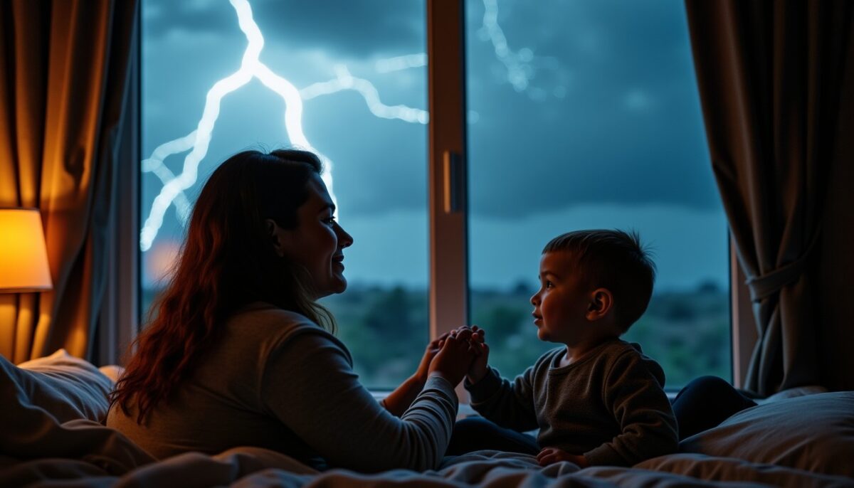 Bête d’orage : décrypter ce phénomène naturel pour apaiser les craintes de vos enfants