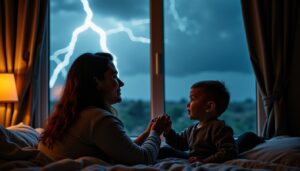 Bête d’orage : décrypter ce phénomène naturel pour apaiser les craintes de vos enfants