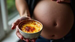 Crème brûlée et grossesse : est-il sûr d'en savourer pendant cette période ?