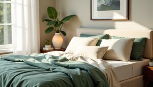 Comment choisir et associer deux couleurs pour une chambre adulte pleine d'harmonie